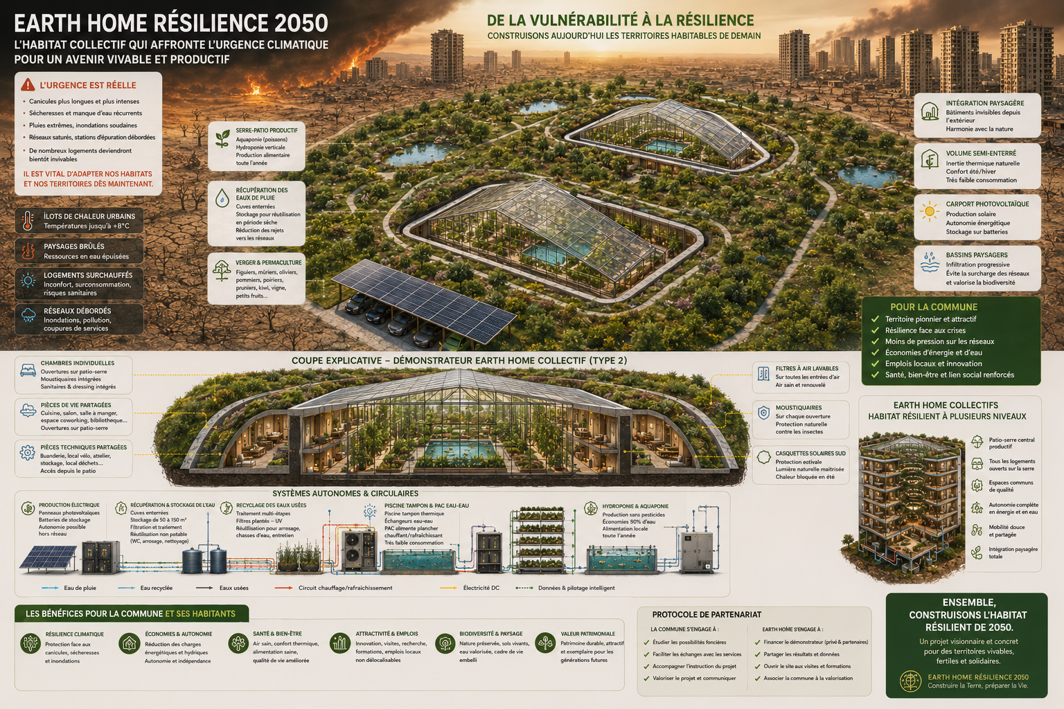 EarthHome Collectifs au sein d'un territoire résilient